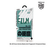 REMAX - WL-02 Future Series Matte Anti-Fingerprint Tempered Glass - iPhone 11 (6.1")